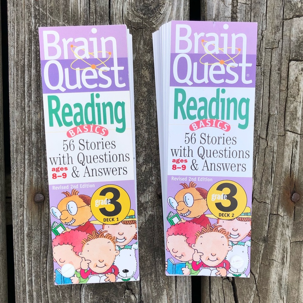 - Brain Quest 3rd Grade Flip Cards! EUC!!